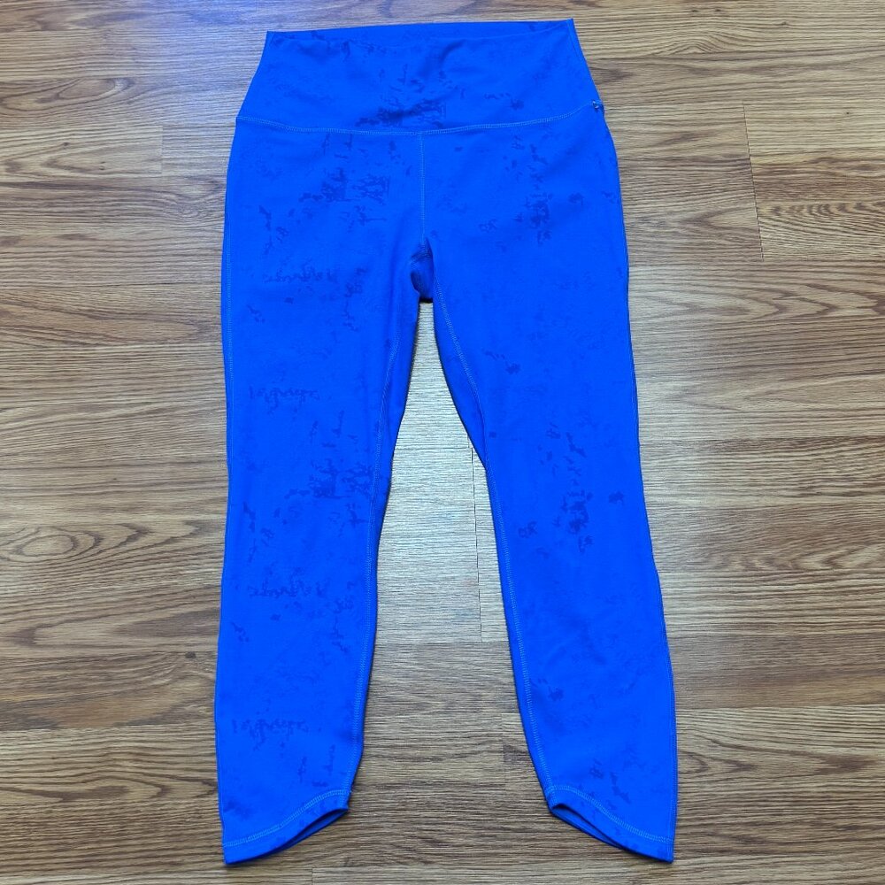 Like New Blue Spyder Workout Leggings